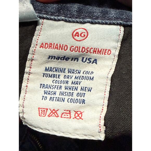 Adriano Goldschmied The Club Jeans Flare Womens 32 R Low Rise USA Blue AG BW2267 - Picture 2 of 12